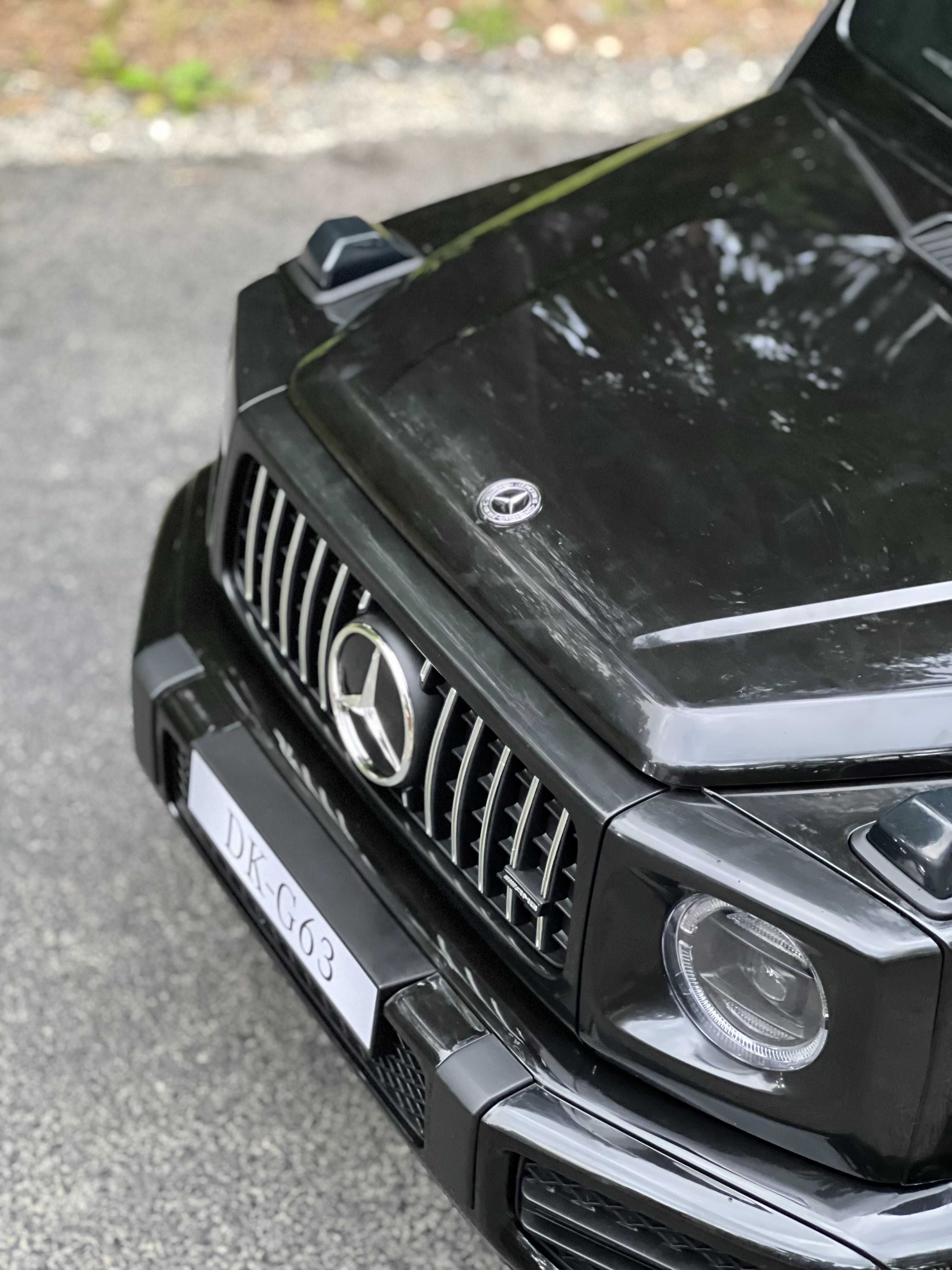 Wielki auto na akumulator MERCEDES G63 XXL 24V dla dzieci - 1,6m DŁ.