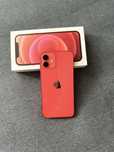 Iphone 12 w kolorze czerwonym + etui