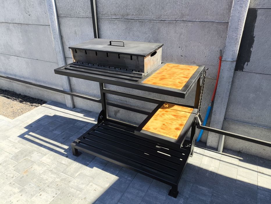 Стильний мангал з металу 4мм