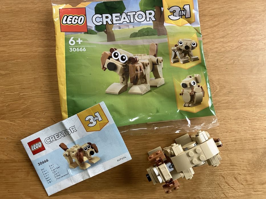 Saszetka Lego Creator 3w1 30666 piesek