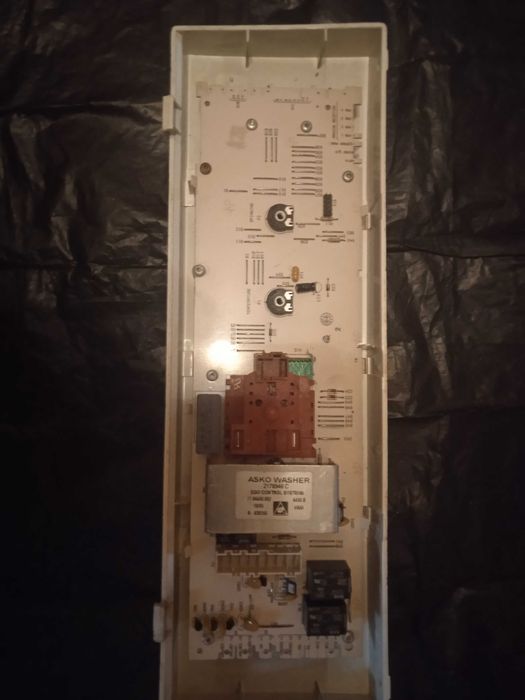 Передня панель пральної машини  Asko W402 Контроллер