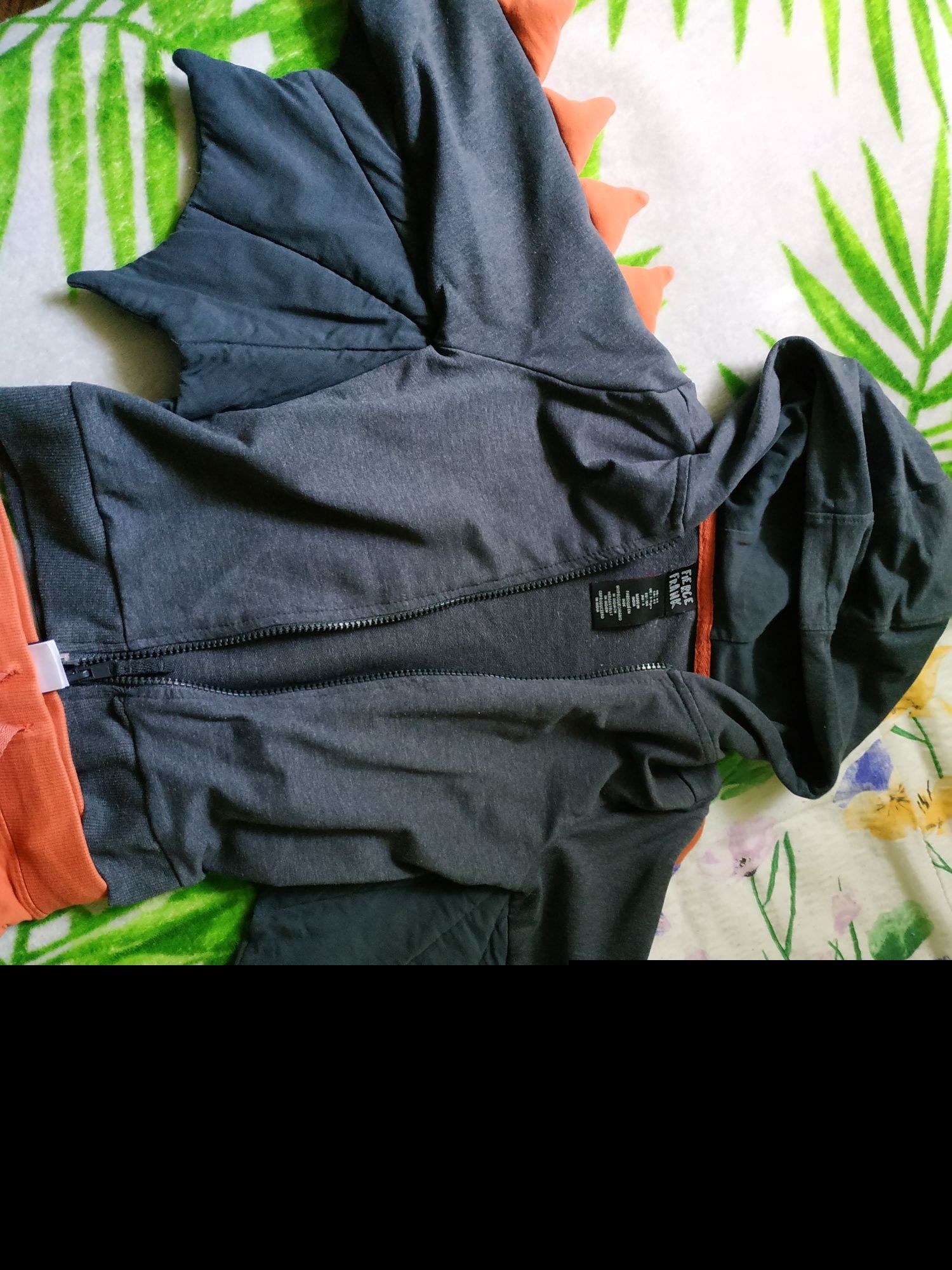 3w1 zestaw  Dres koszulka smok nietoperz 104 przebranie Halloween