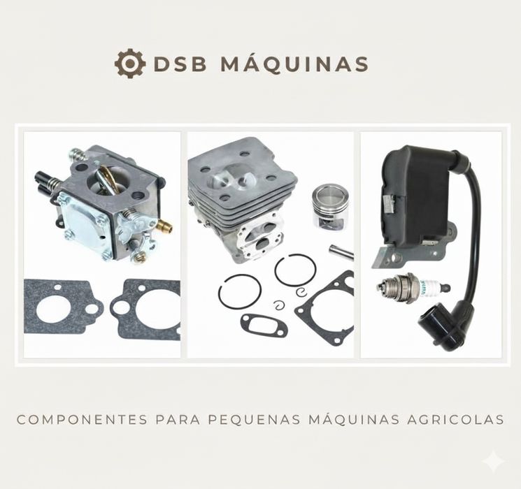 Componentes para pequenas máquinas agrícolas