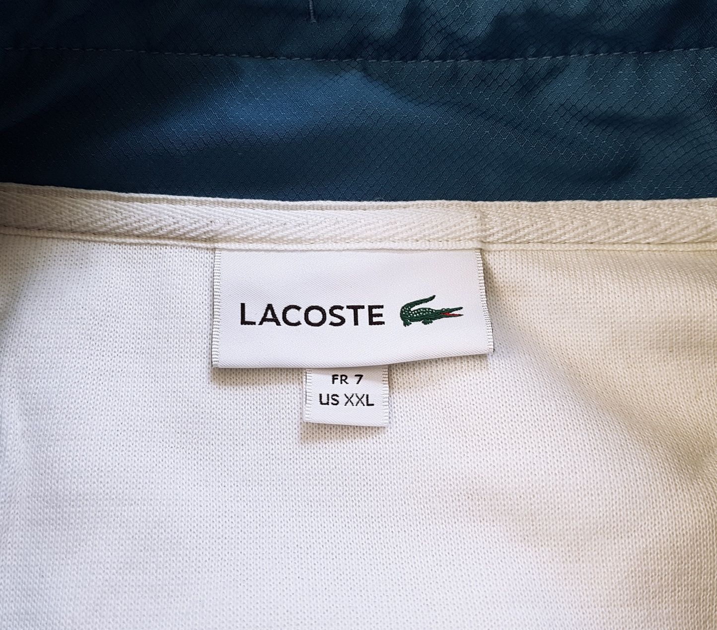 Lacoste Stand-up Neck куртка вітровка олімпійка оригінал 7 XXL
