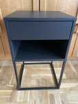 Szafka nocna stolik nocny Vikhammer Ikea 40x39 wys. 65 czarna Prokocim