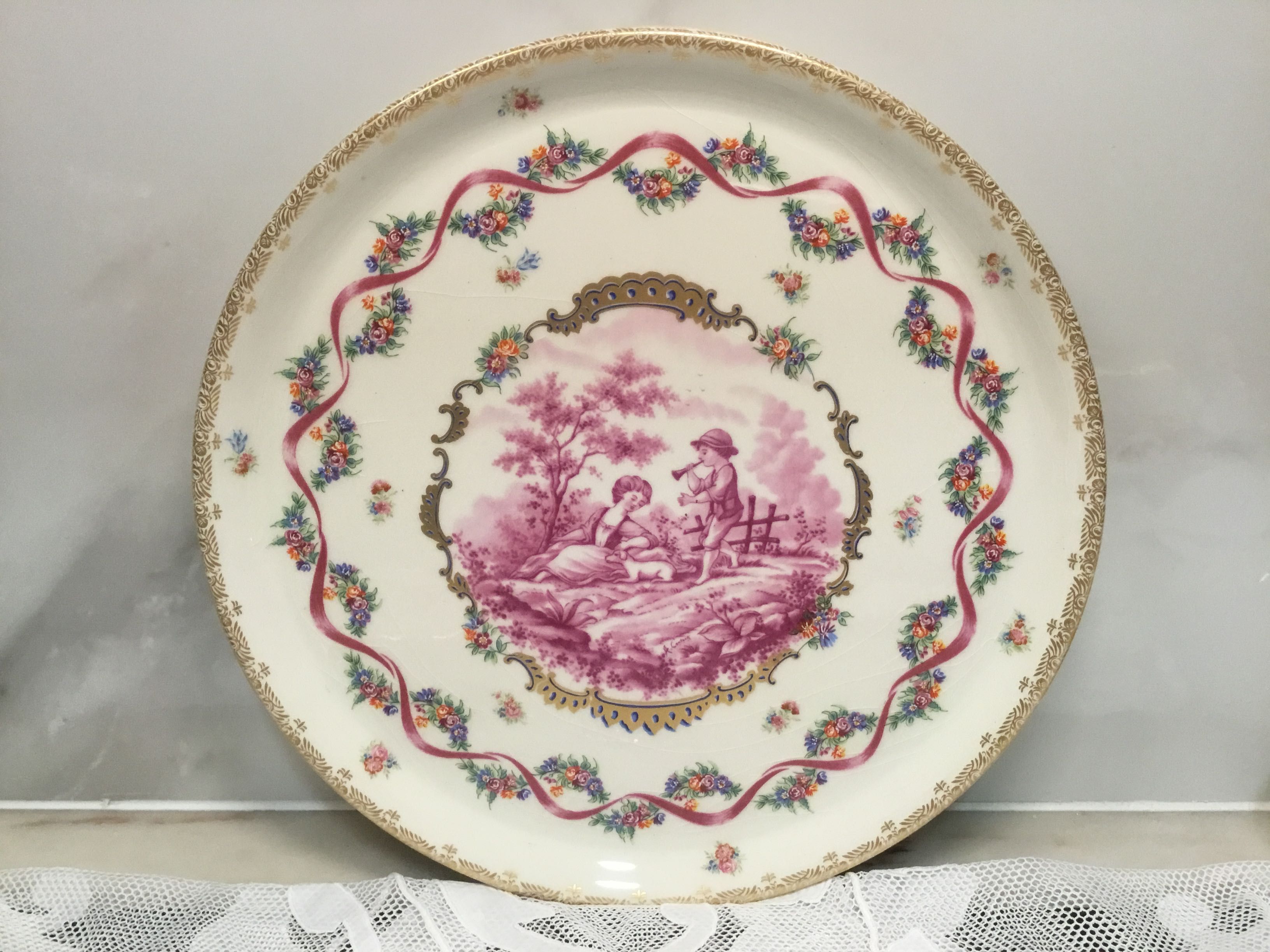 Prato antigo estilo Sevres, França