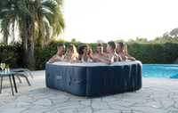 Basen nadmuchiwany kwadratowy CHAMPION INFINITESPA 910 l jacuzzi 6osób