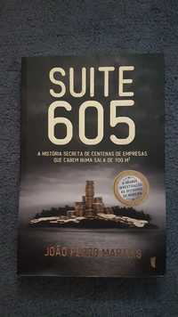 Livro "Suite 605" de João Pedro Martins