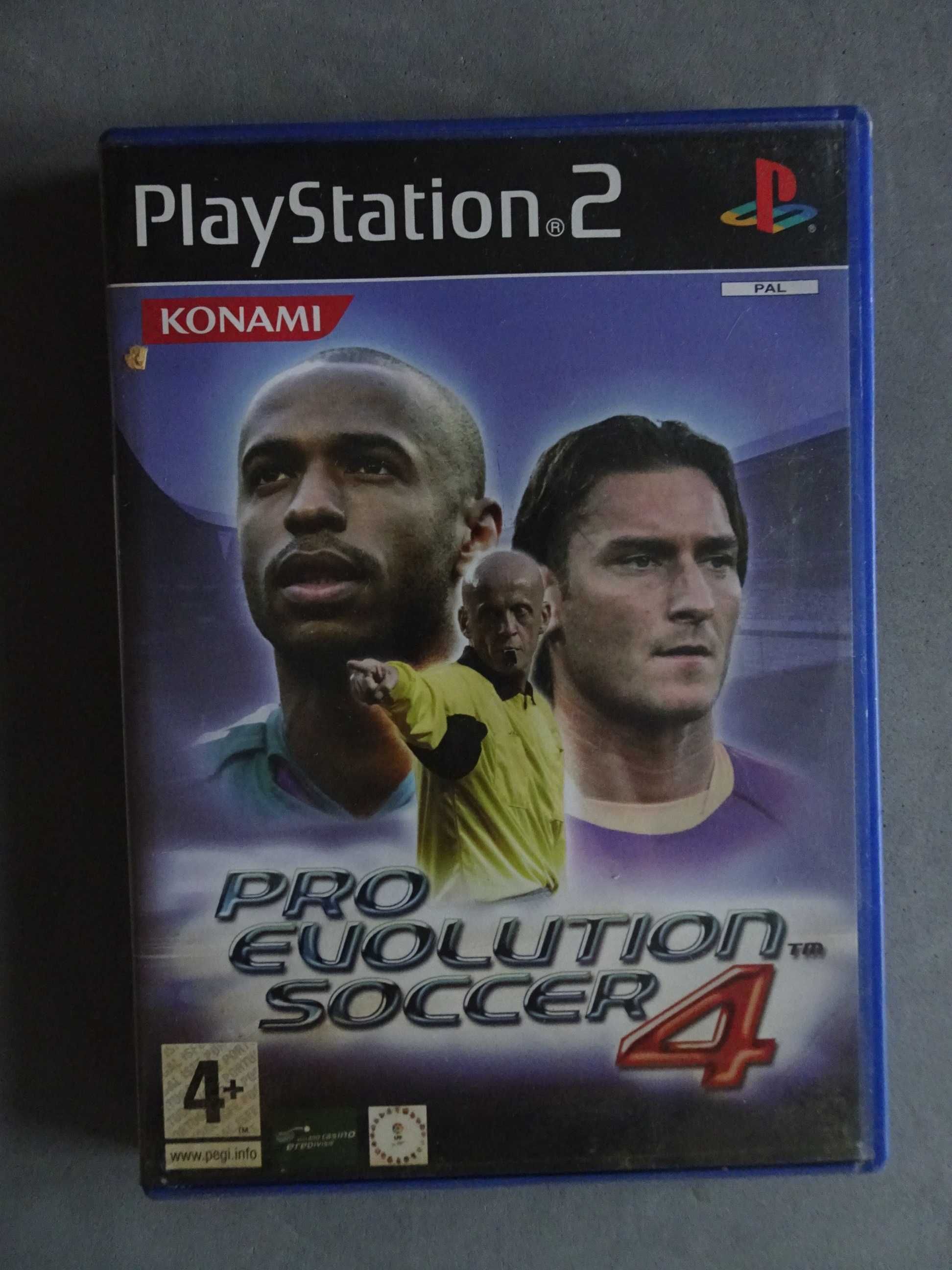 Jogo Playstation 2 Pro Evolution Soccer 4