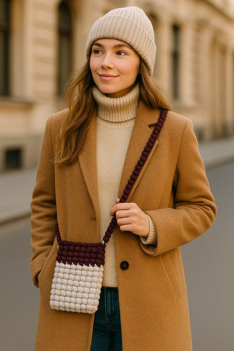 Torebka damska handmade