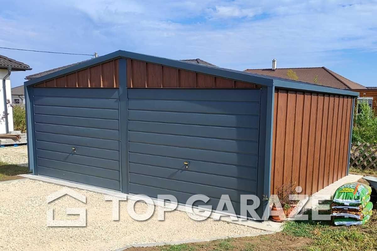GARAŻ BLASZANY NA RĄBEK / Producent / 6m szeroki 5m długi