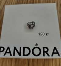 Pandora charms serce październik prezent