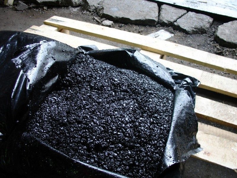 Asfalt Na Zimno "Od Ręki" Workach 25Kg Bitumiczna Mieszanka Mineralna