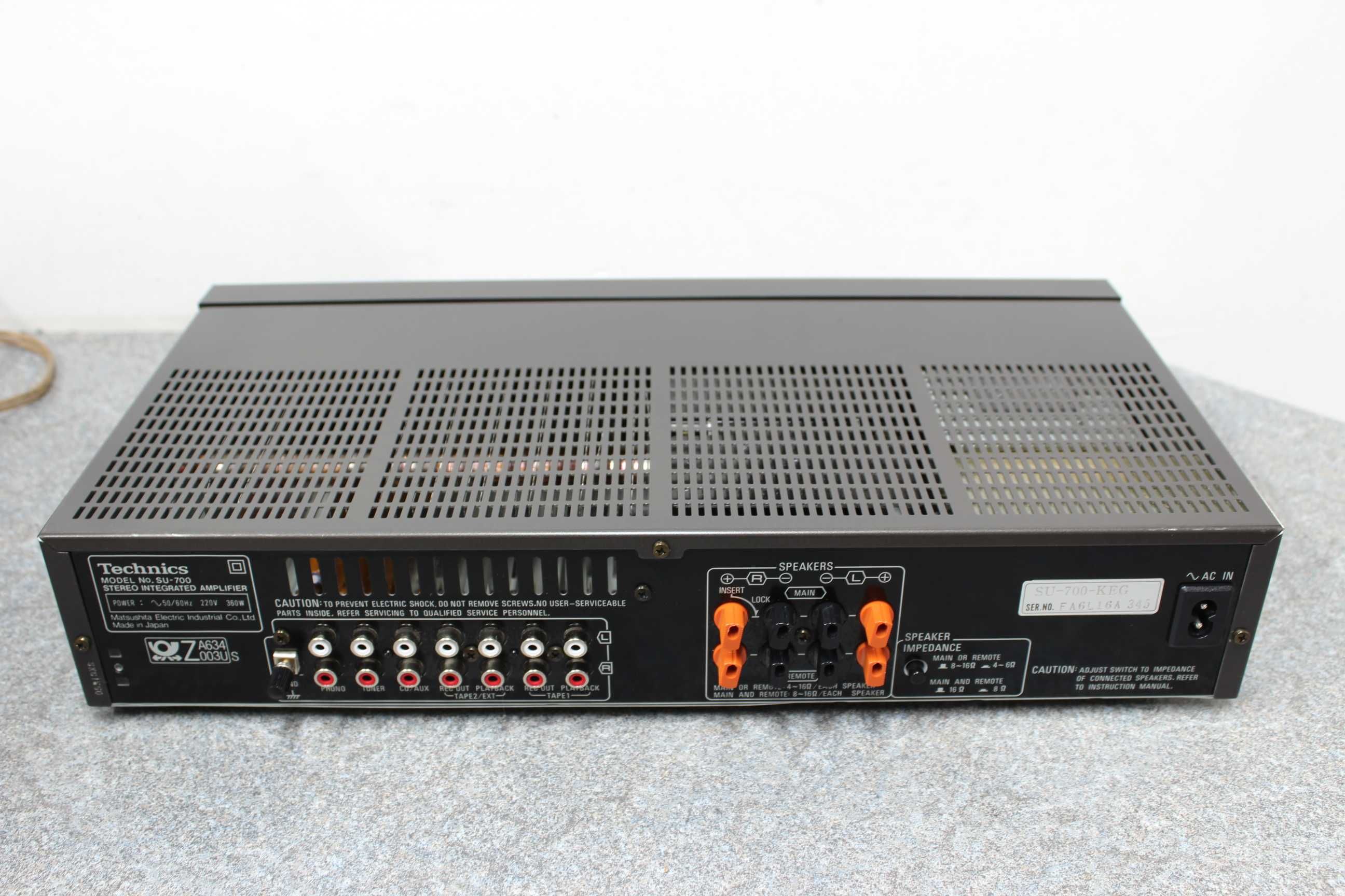 Wzmacniacz Stereo Technics SU-700 Jako nowy ! japoński New Class A