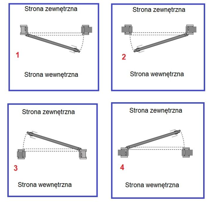 Drzwi wejściowe wewnątrzlokalowe 11 wzorów 9 kolorów 80/90/100 grafit