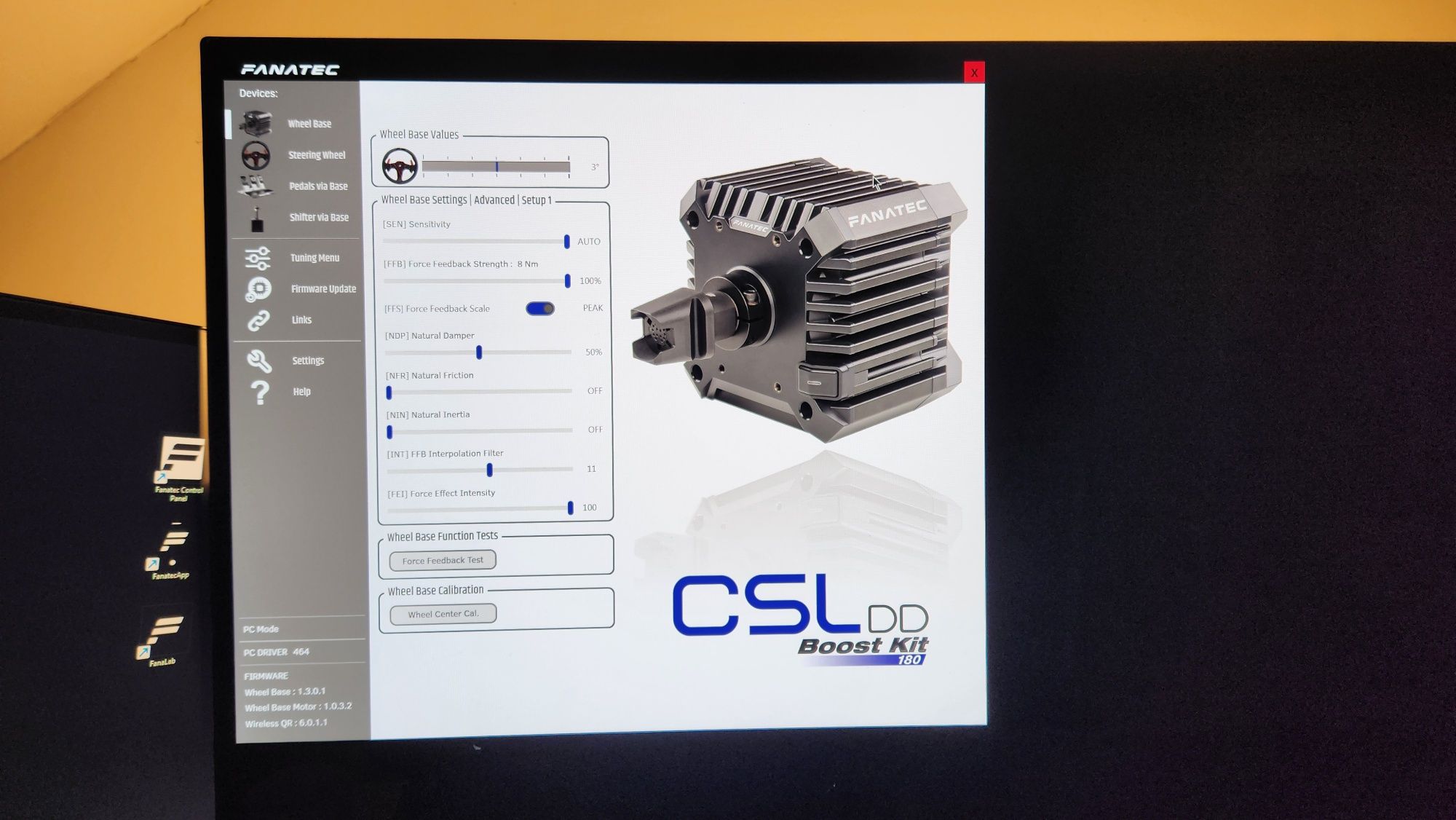 Zasilacz Fanatec Boost Kit 180W 8Nm CSL DD (PRO, QR1, QR2)