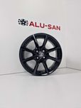 NOWE alufelgi SUZUKI 16" 4x100 ALTO BALENO LIANA SWIFT - Czarny Połysk