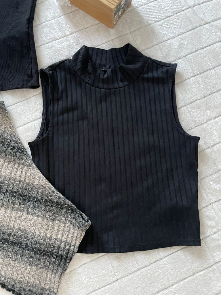 Bluzka top zestaw 3 sztuki
