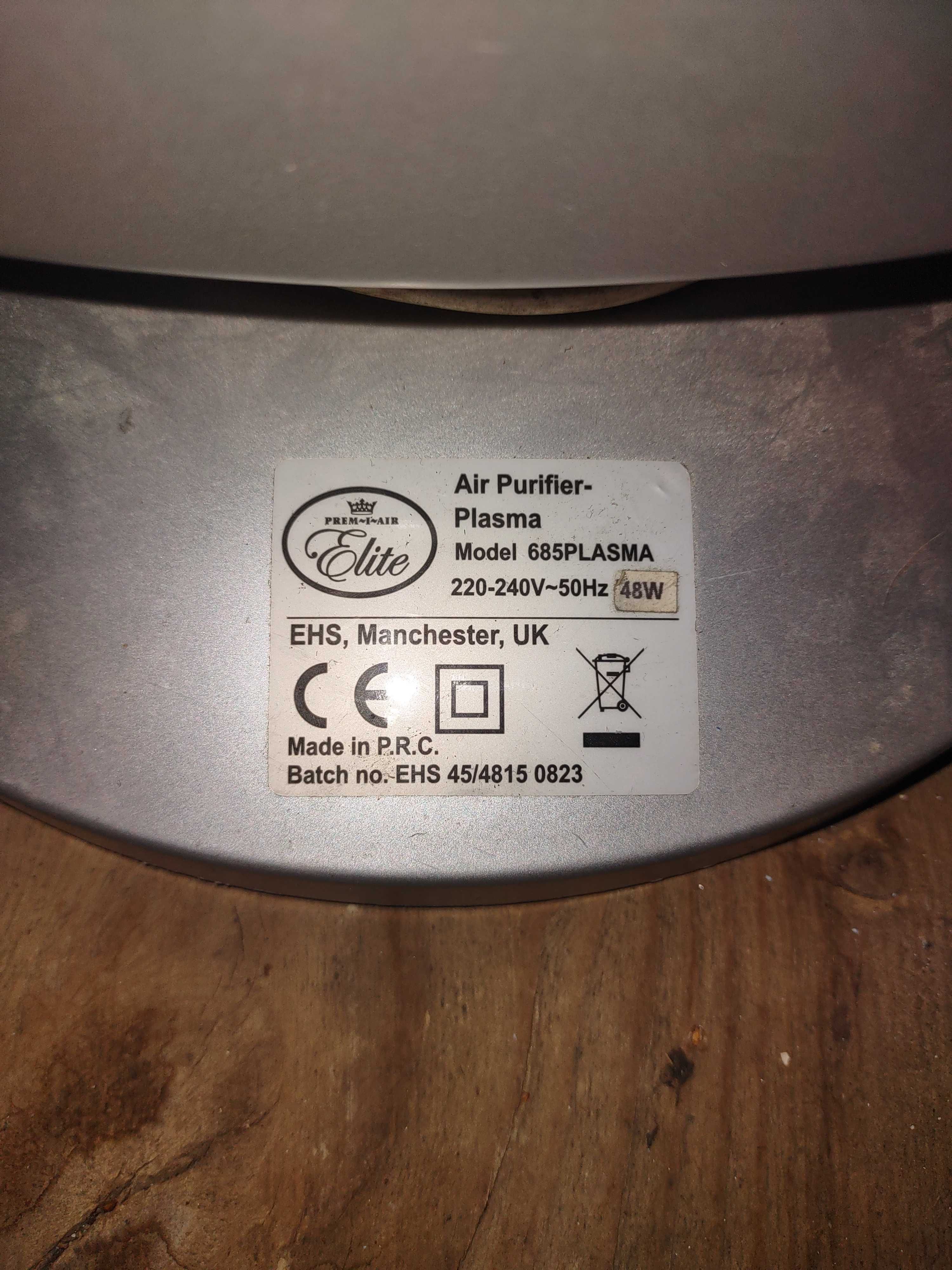 Oczyszczacz Prem-I-Air alergia 685 Plazma lampa UV filtry jonizator