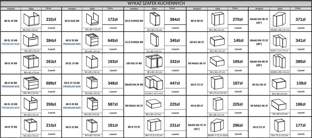 Nowość Meble kuchenne SOLEA 180 cm Kaszmir/dąb artisan.SZYBKA WYSYŁKA