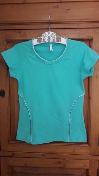 M & S ładny , elastyczny t - shirt cotton extra r 14 lub L/ XL