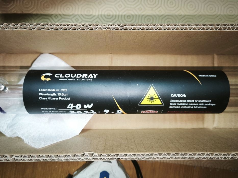Cloudray laser tube AR40