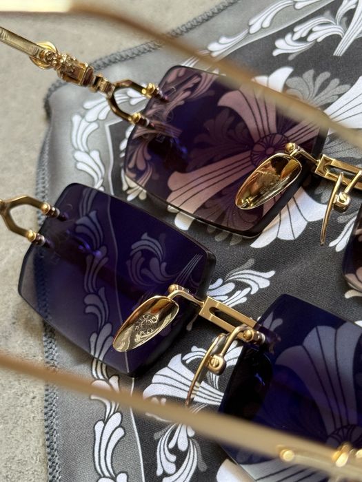 Сонцезахисні окуляри chrome hearts Lordie солнцезащитные очки хром