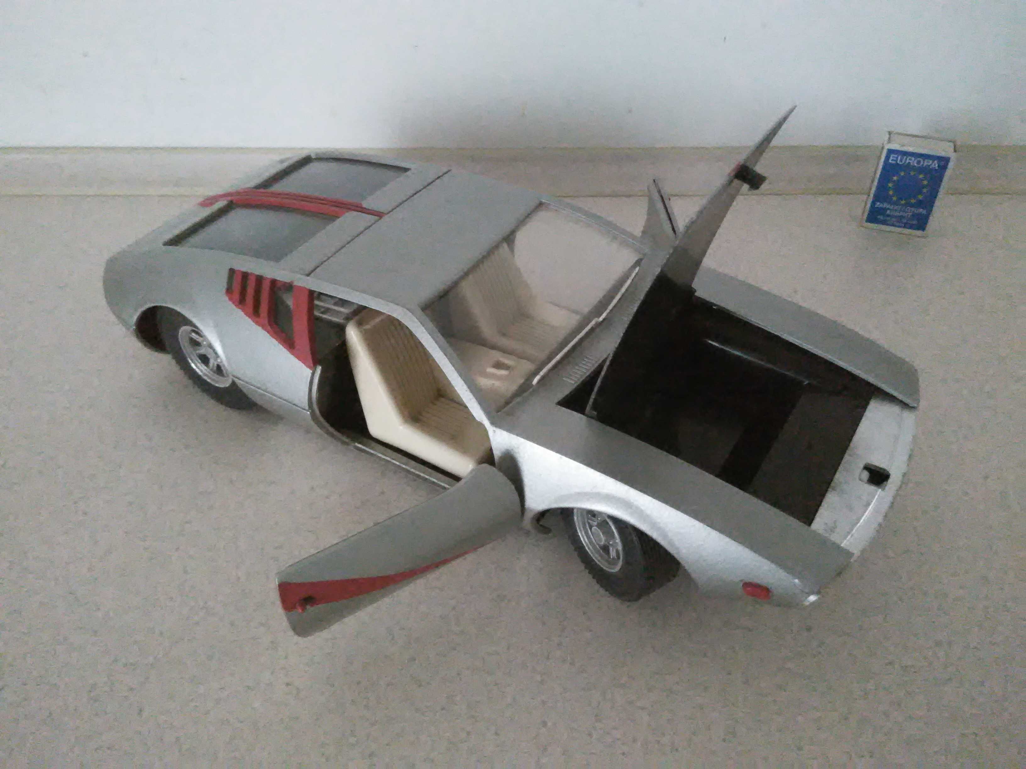 stara zabawka PRL samochód MANGUSTA coupe auto retro Anker zabytek czz