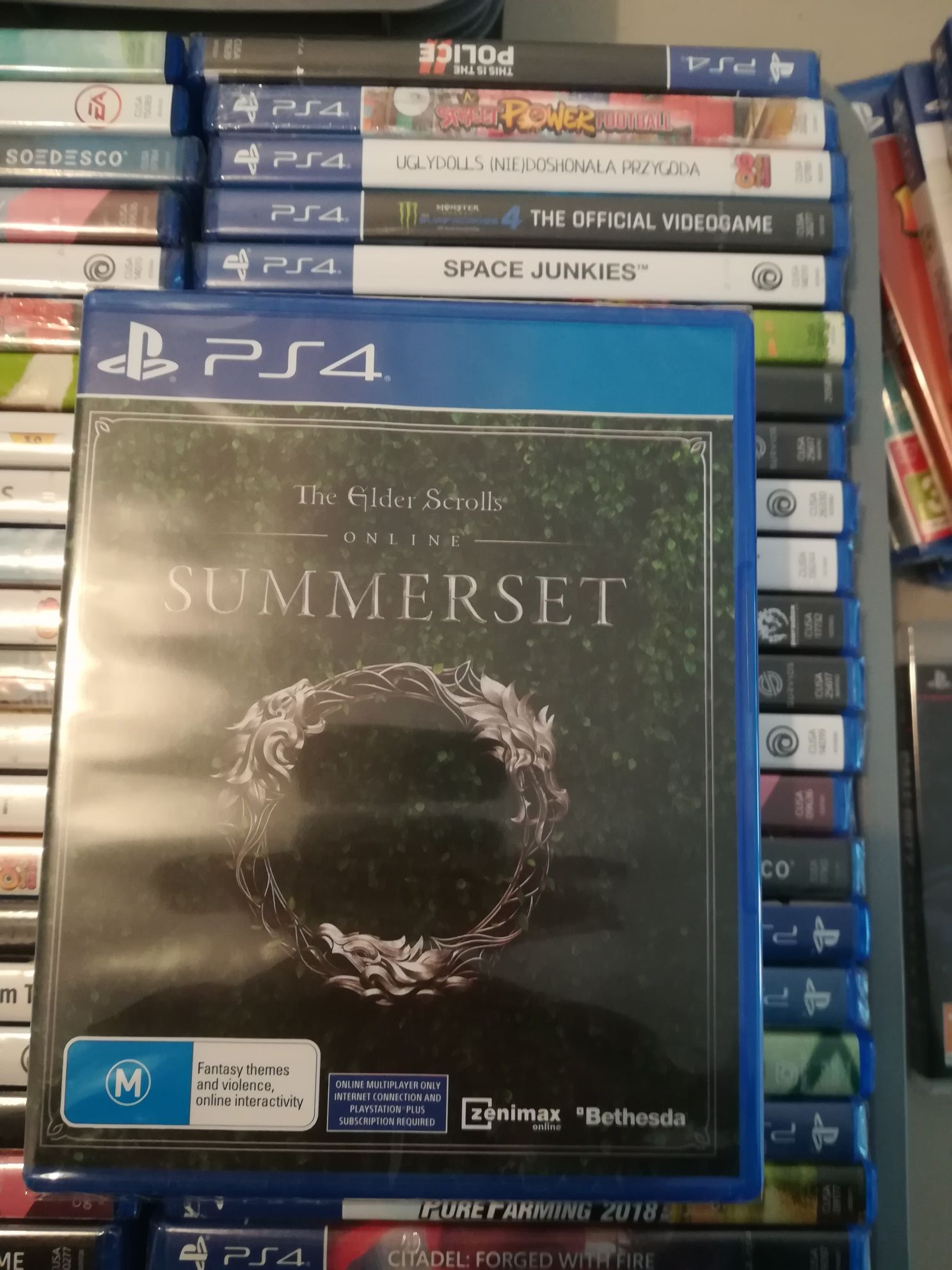The elder scrolls online summerset nowa folia ps4 ps5 PlayStation 4 5