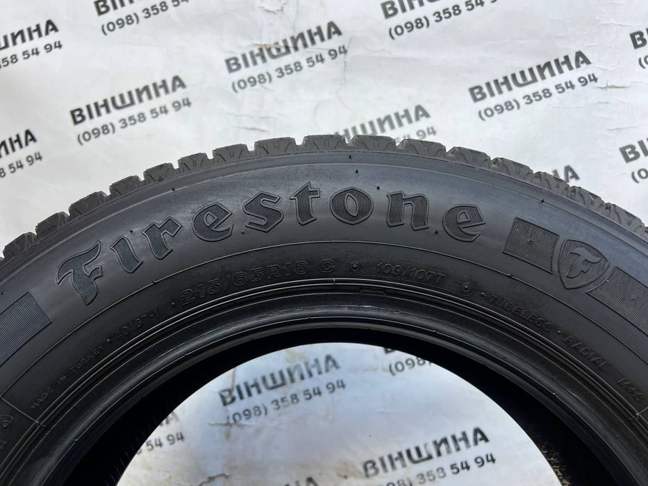 Шини 215/65 R 16C Firestone Vanhawk 2. Зима пара. Колеса склад.