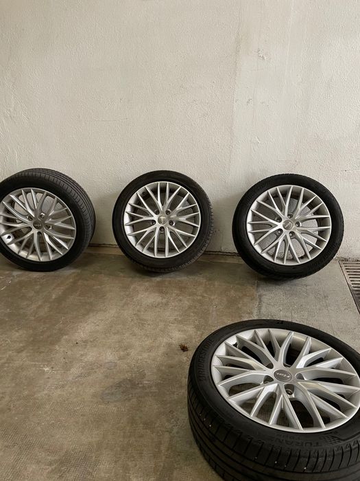 Jantes 17 seat leon 5f 2017 com pneus
