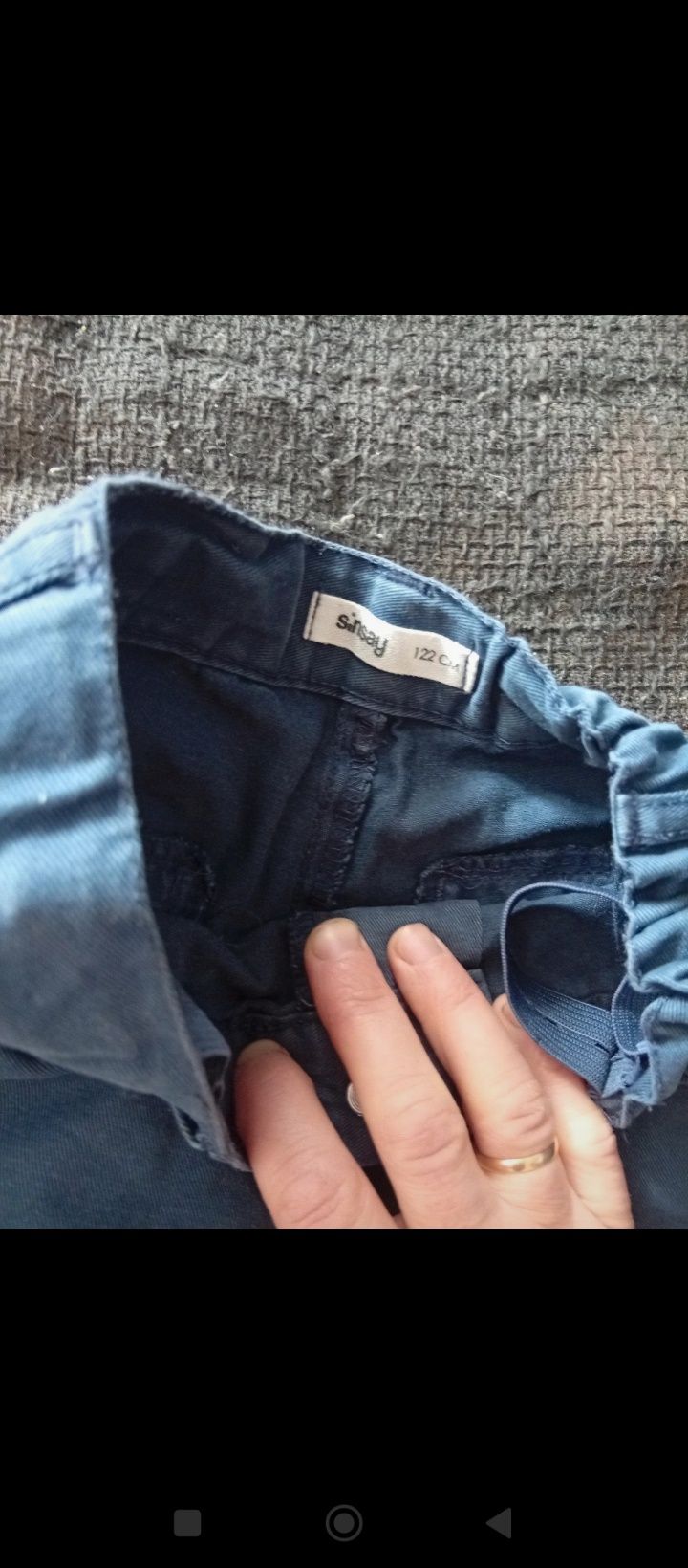 Spodnie galowe eleganckie 122 Sinsay