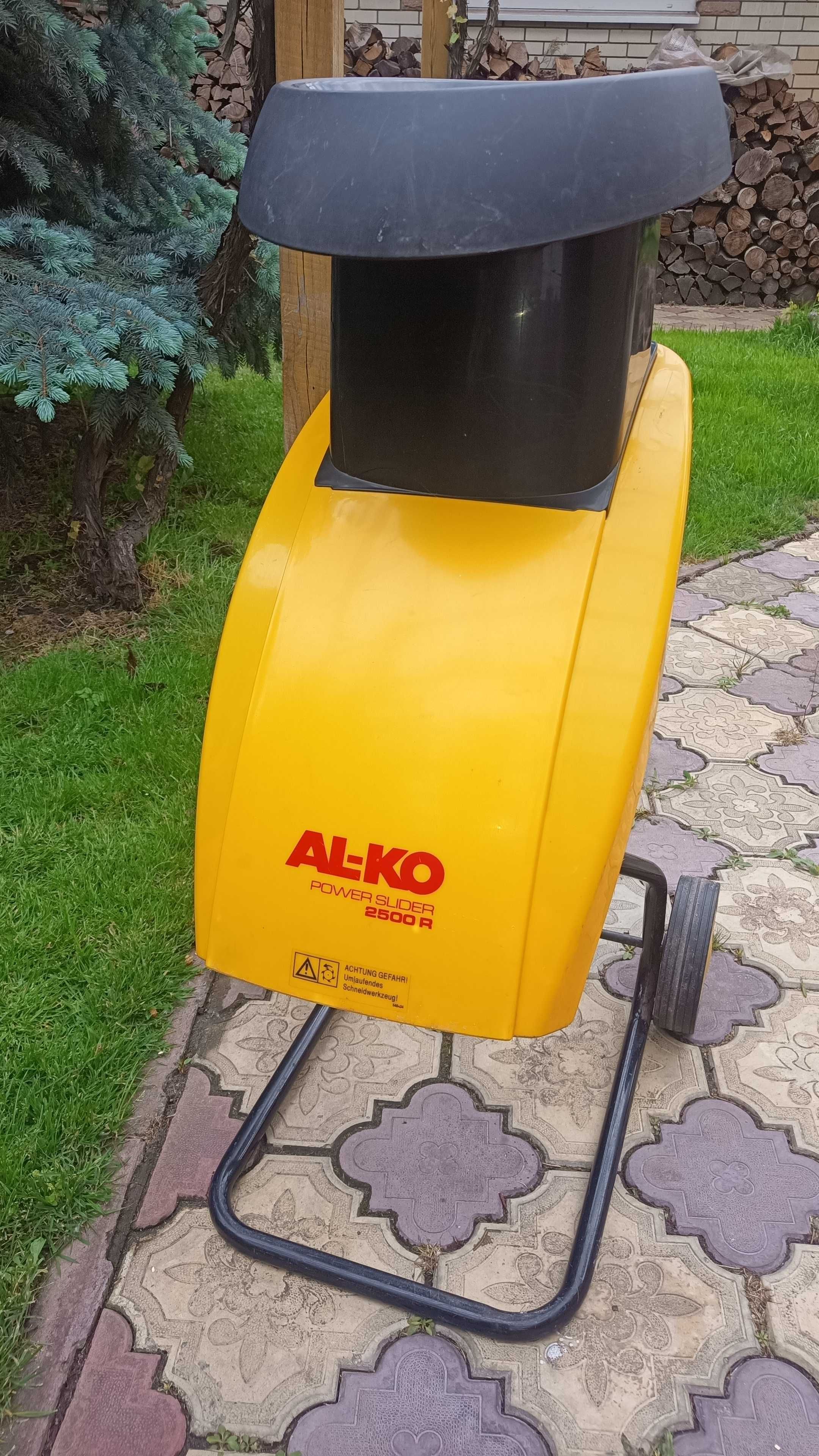 Подрібнювач садовий AL-KO Power Slider 2500, дробилка, измельчитель