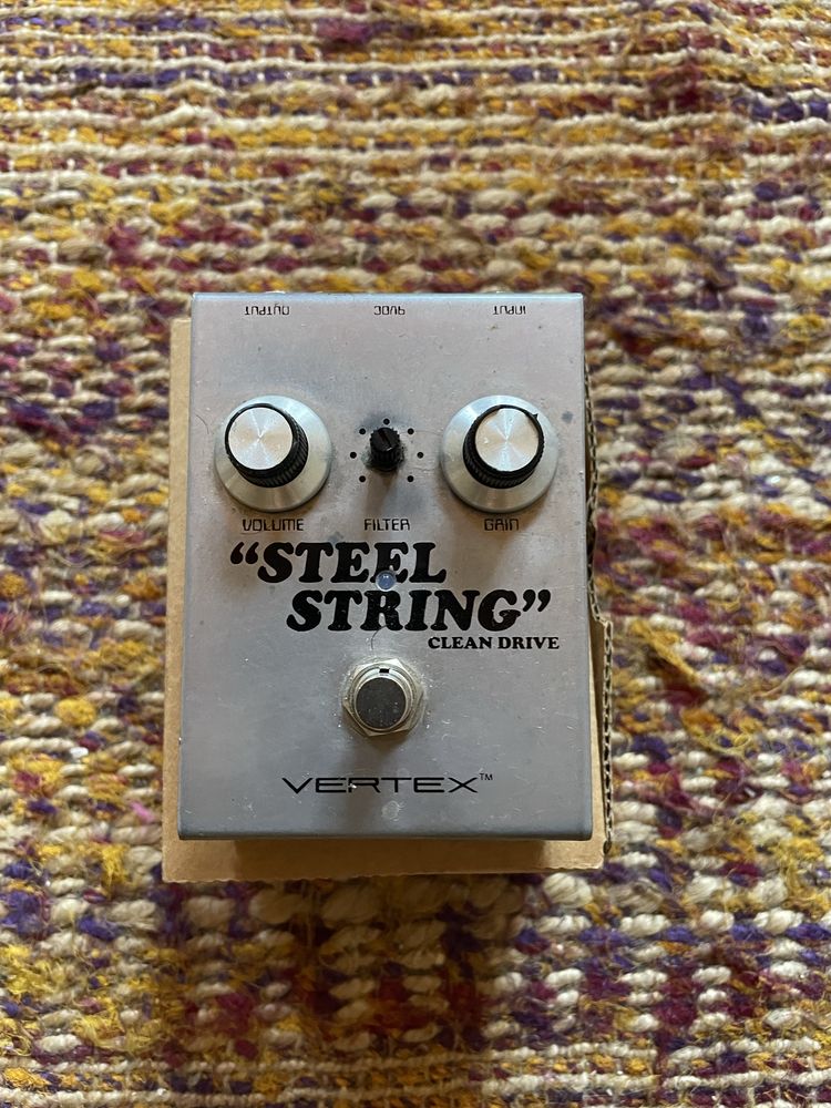Vertex Steel String Singer boost overdrive dumble