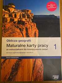 Maturalne karty pracy OBLICZA GEOGRAFII