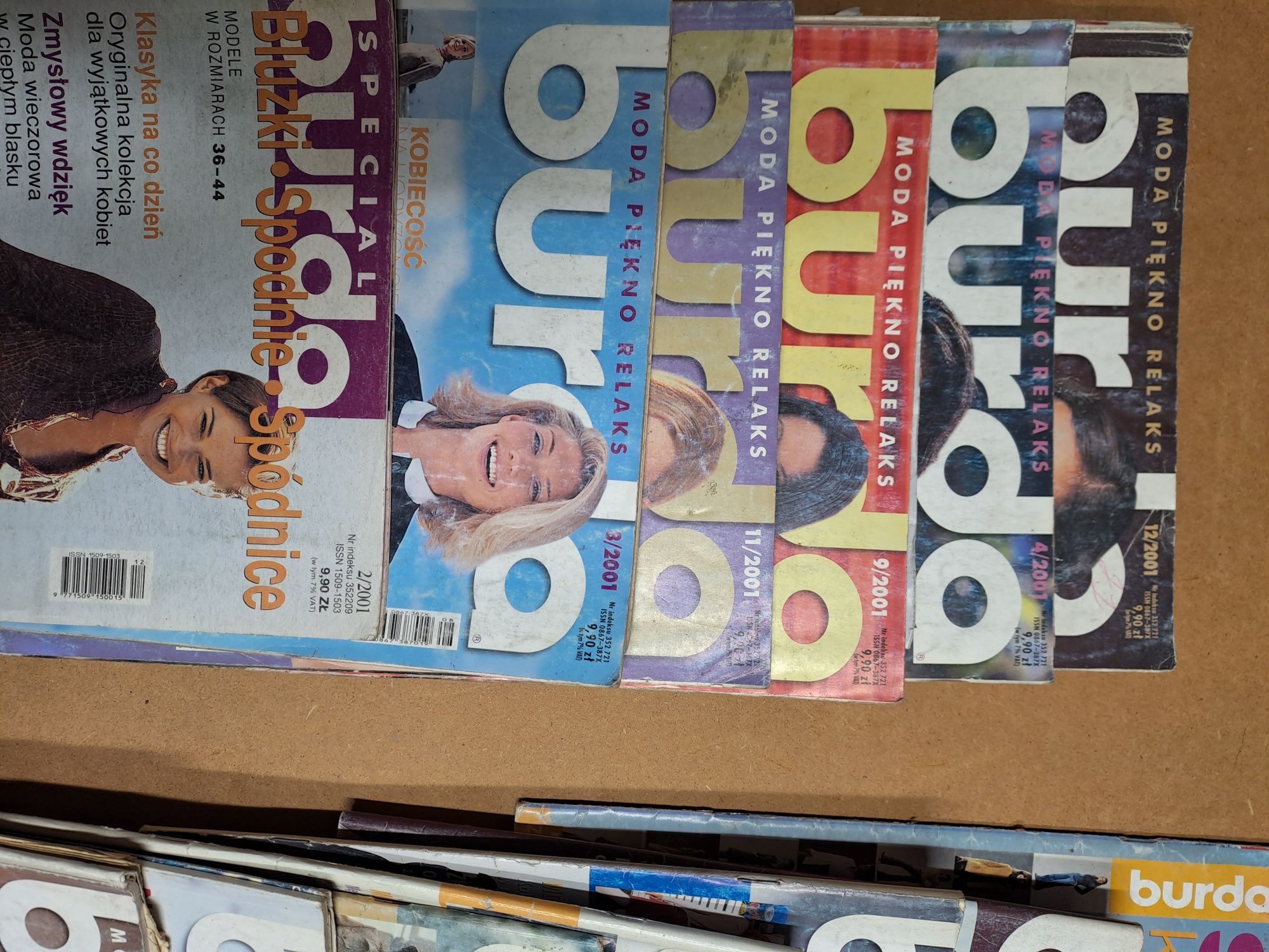 Gazety burda różne numery