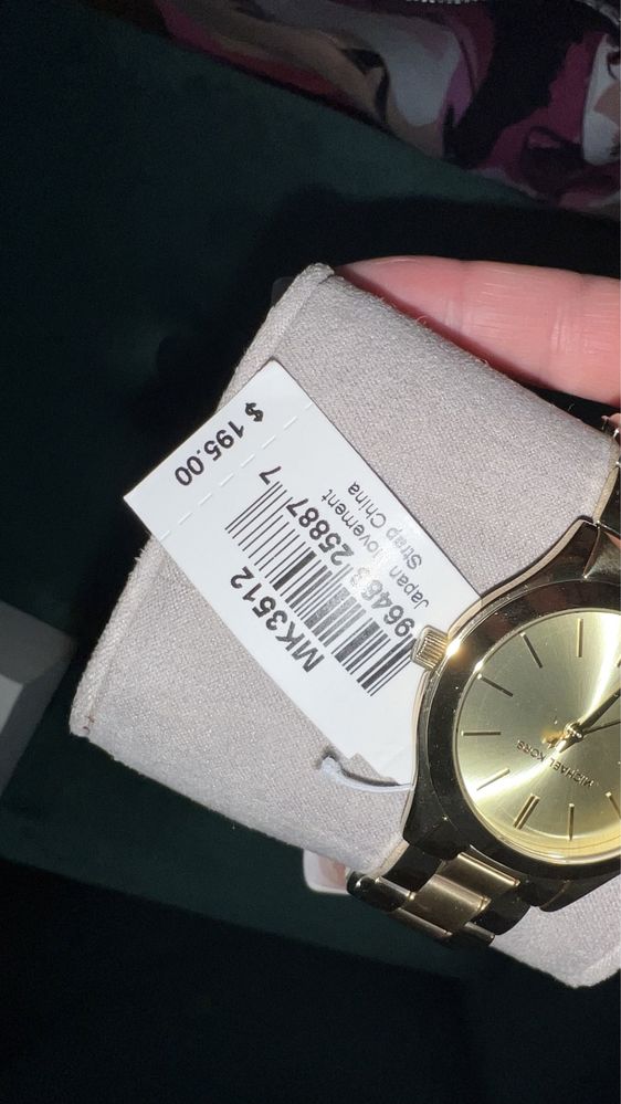 Nowy oryginalny zegarek Michael Kors kolor złoty
