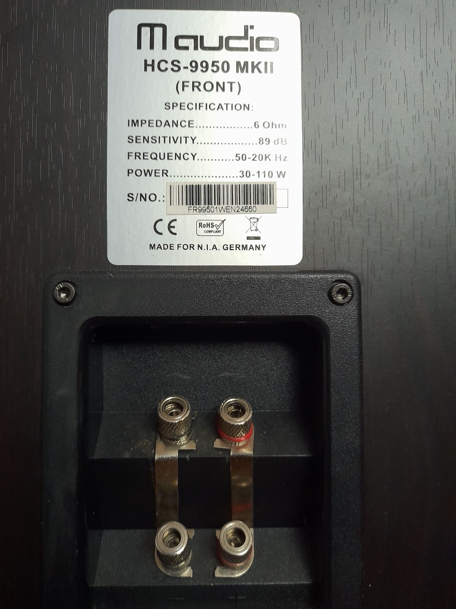 Kolumny podłogowe m audio 9950