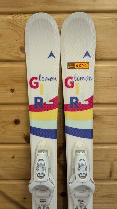 NOWE Narty Dynastar lemon girl 110 cm + wiązanie LOOK
