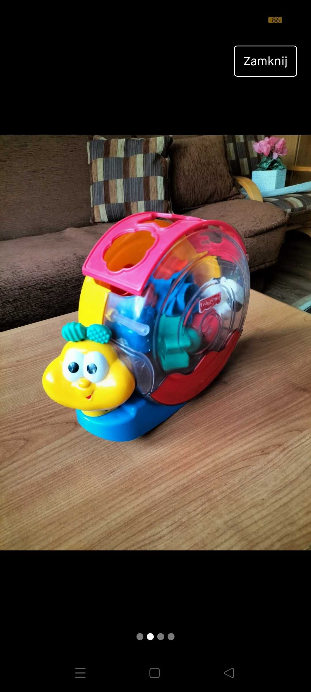 Ślimak Smakosz Klocków Fisher-Price