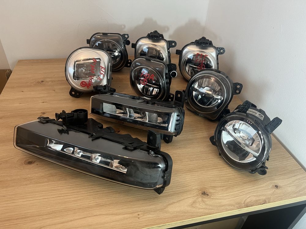 Противотуманка LED BMW F10 F15 F30 G30 F36 F07 галогенка туманка
