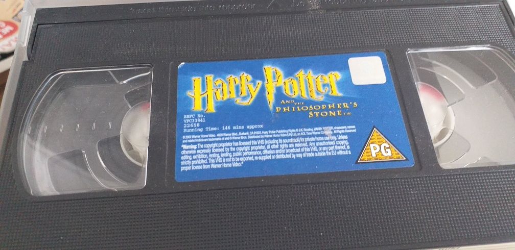 Vhs Harry Potter i kamień filozoficzny eng.