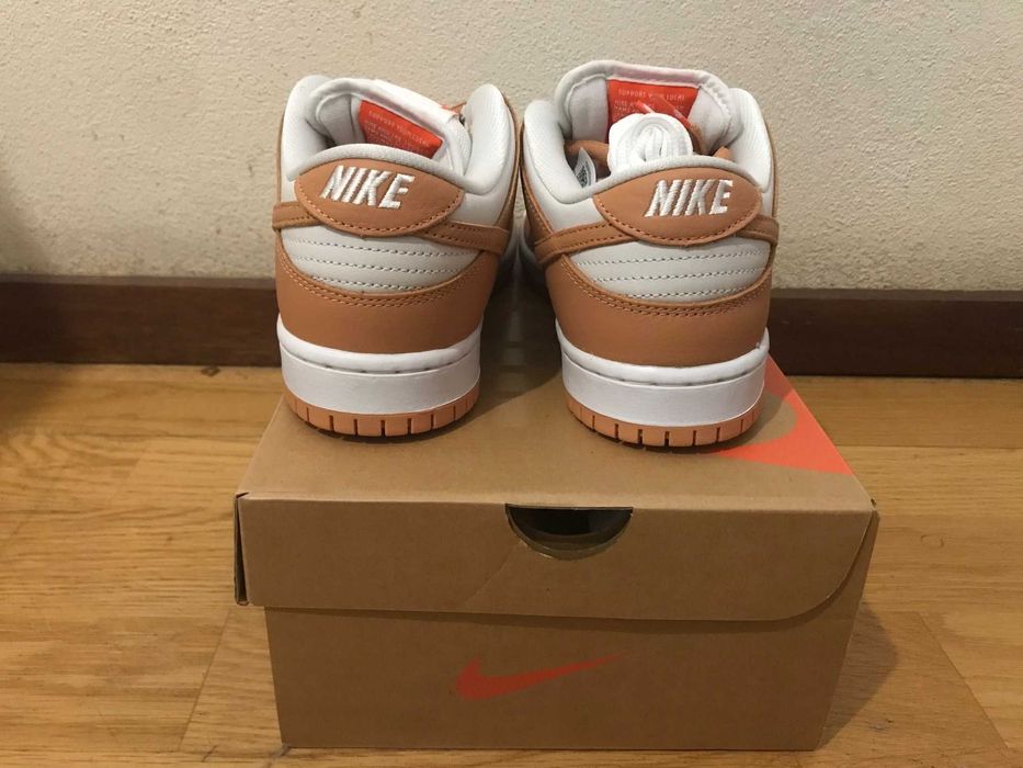Nike SB Dunk Low Pro ISO Light Cognac US8 41 EU
