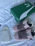 puma suede XL pink brown