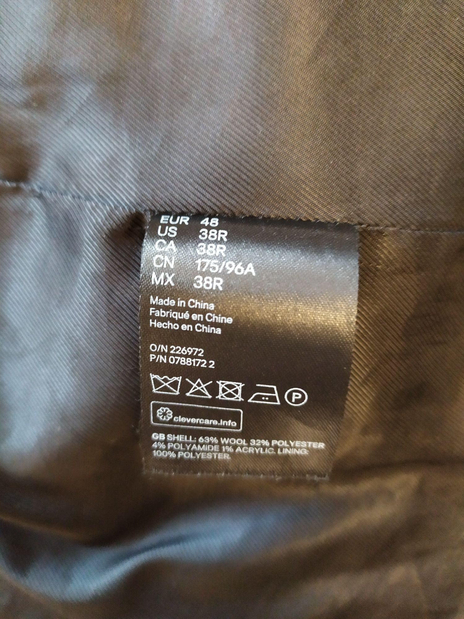 Чоловіче напівпальто H&M