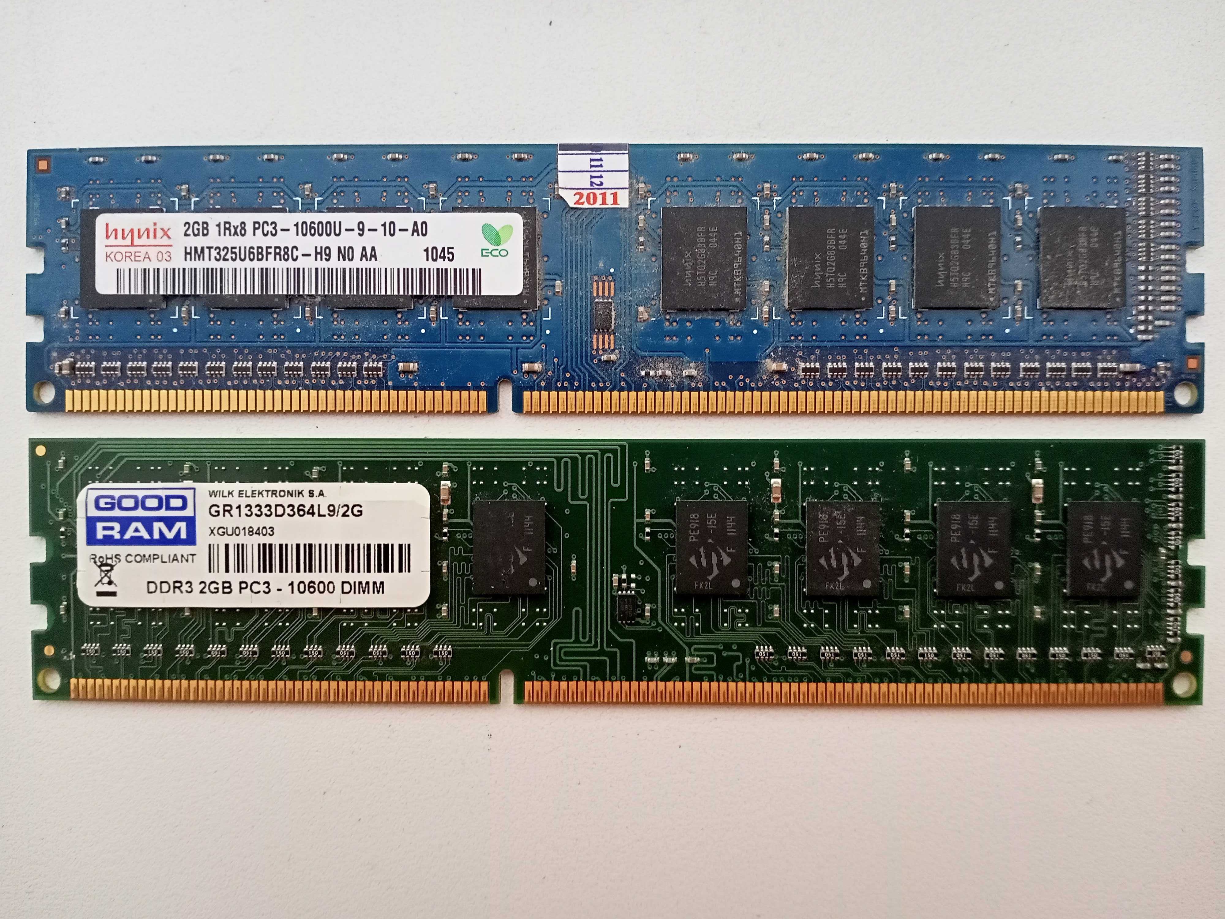 Оперативна пам'ять для ПК DDR3 2х2 Gb