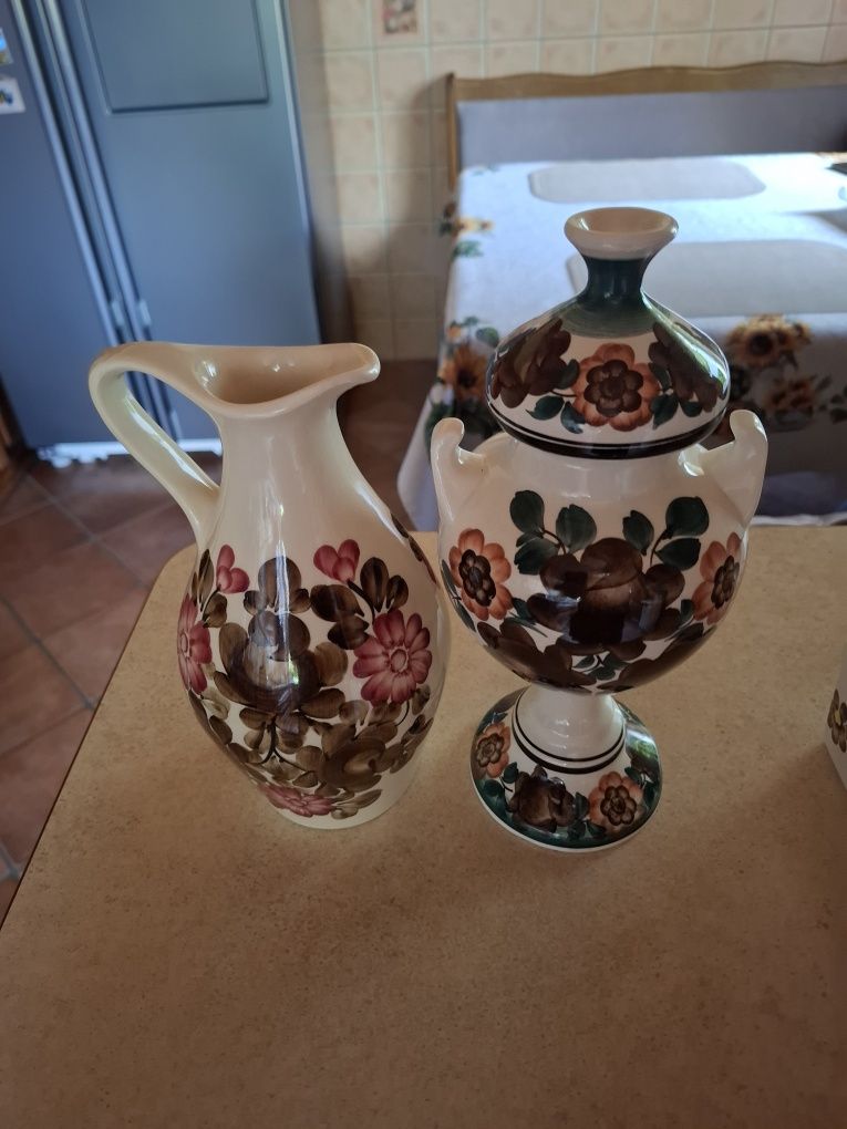 Talerze komplet ryby prl