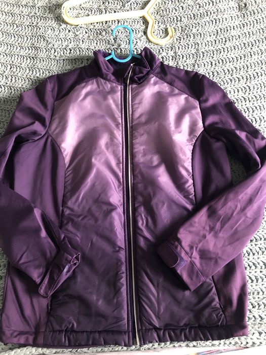 Fioletowa bluza sportowa  crivit uniwersalna w bdb stanie idealna na j