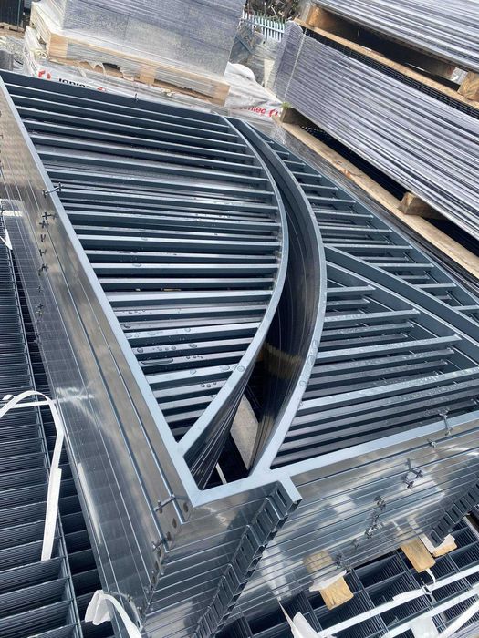 Przęsło metalowe ocynkowane + lakierowane wym. 2000 x 1250 bramy