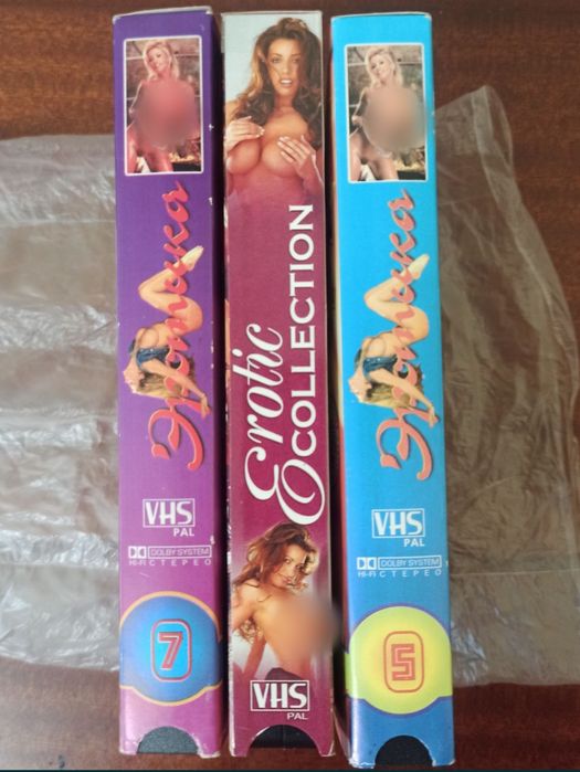 Продам VHS з записами фільмів (180min)